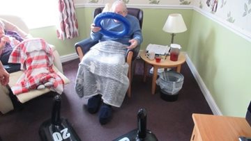Hoopla Wednesday at Cradley Heath care home